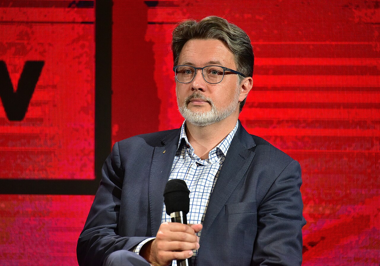 Zdjęcie spotkania: Literatura i nauka – spotkanie z Michałem Rusinkiem